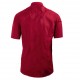 Červená pánská košile slim fit s krátkým rukávem Aramgad 40334