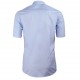 Modrá pánská košile s krátkým rukávem slim fit Aramgad 40432
