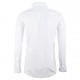 Bílá pánská košile s dlouhým rukávem slim fit Aramgad 30080