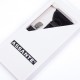Luxusní černobílé kšandy kožená poutka Assante 90046