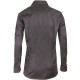 Extra prodloužená pánská košile slim tmavě šedá Assante 20117