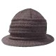 Šedý klobouk dámský Pletex 87590