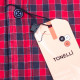 Červenomodrá kostičkovaná košile Tonelli 110833